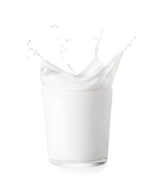 Всплеск молока — стоковое фото