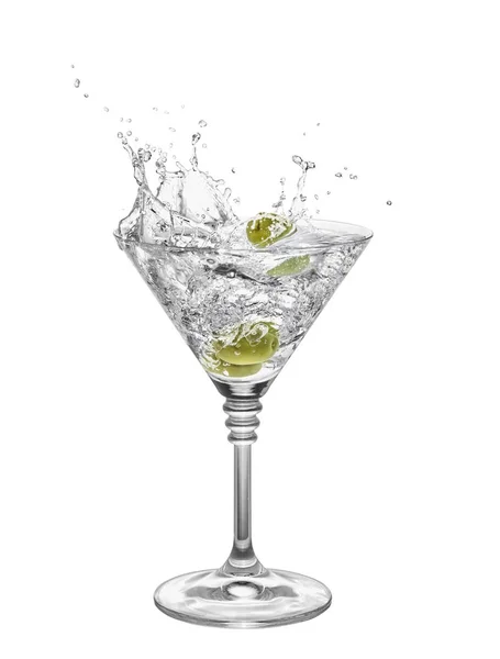 Martini isolato su bianco — Foto Stock