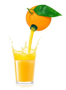 portakal suyu sıçramasına cam