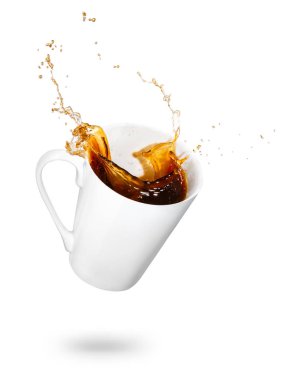 kupa kahve dökülmesini