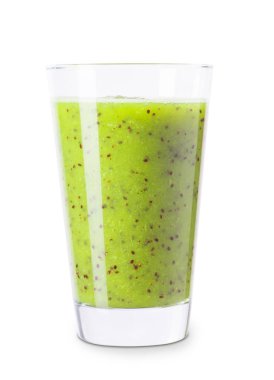 kivi güler yüzlü beyaz izole