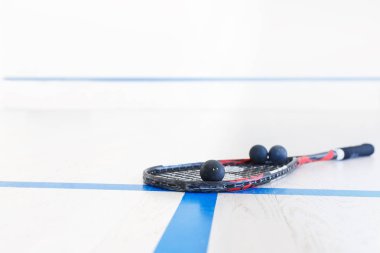 raketbol ekipman ve duvar