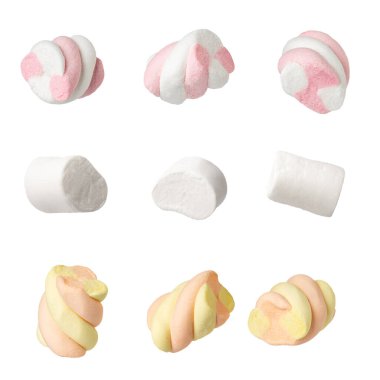 Renkli şekerlemeler.