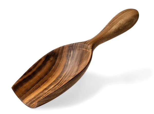 Empty wooden scoop — Stock Photo, Image