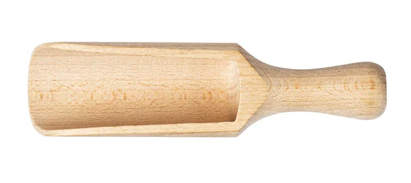 Empty wooden scoop — Stock Photo, Image