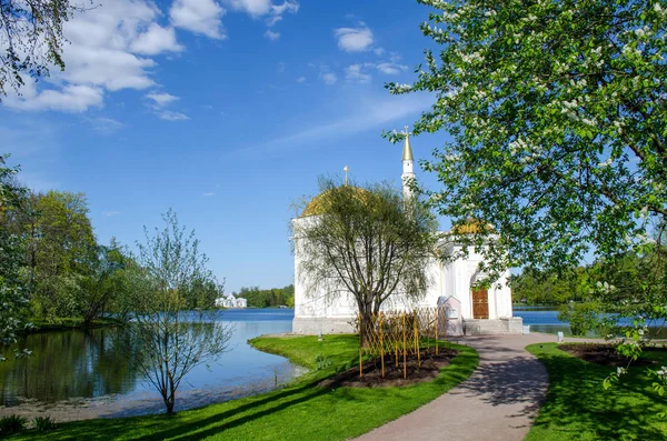 Banho turco em Catherine Park, Tsarskoye Selo . — Fotografia de Stock