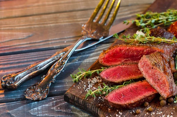 Fundo bonito para o menu - bife . — Fotografia de Stock