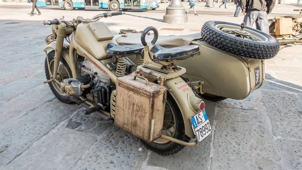 Trieste Italy March 2017 Zundapp 750 World War Era Motorcycle — Stock Photo, Image
