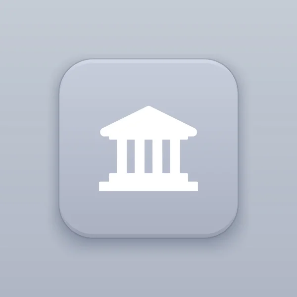 Icône vectorielle bancaire — Image vectorielle