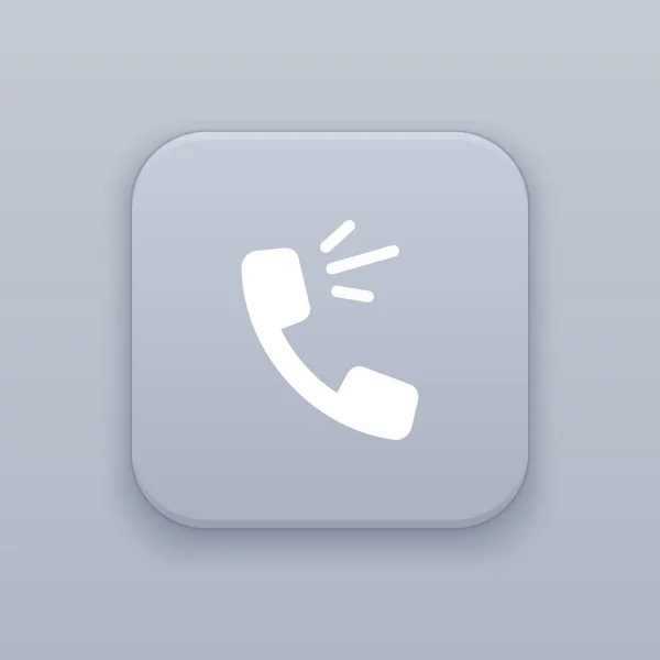 Falar sobre o ícone do telefone — Vetor de Stock