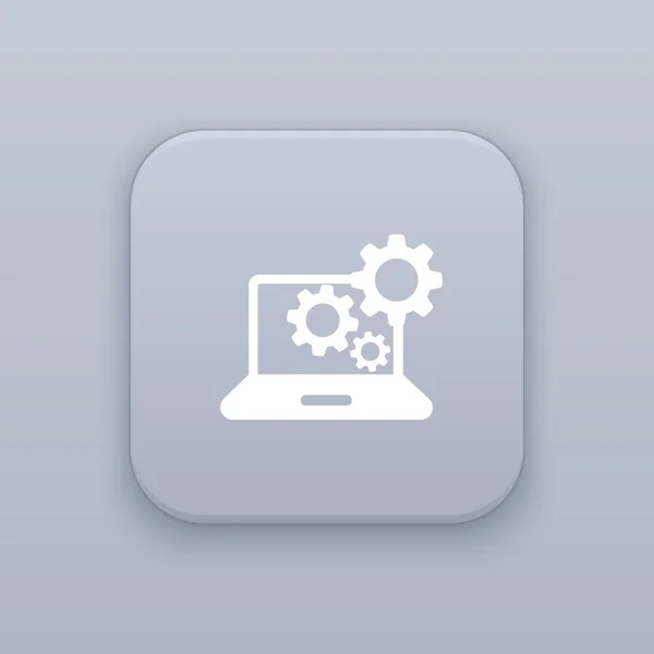 Service notebook icon — Διανυσματικό Αρχείο