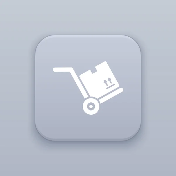 Trolley Vector Icon — Stockvector