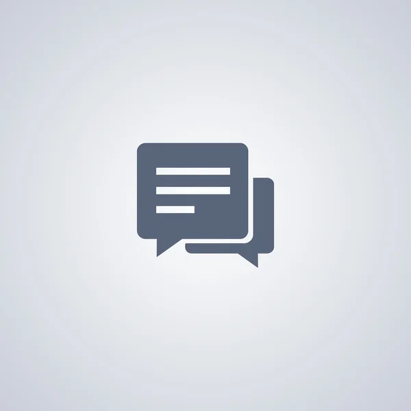 Icono de SMS, icono de chat — Archivo Imágenes Vectoriales