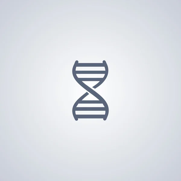 Значок ДНК, генетична іконка — стоковий вектор