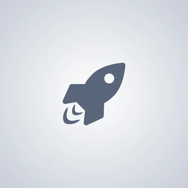 Opstarten pictogram, pictogram van het ruimteschip — Stockvector