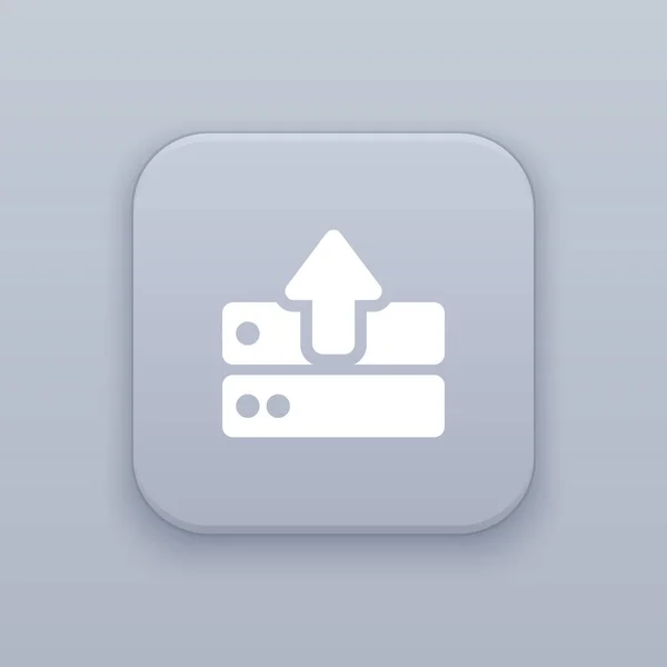 Télécharger l'icône vectorielle serveur — Image vectorielle
