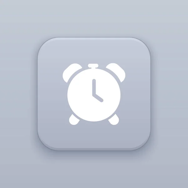Čas, hodinky ikona — Stockový vektor