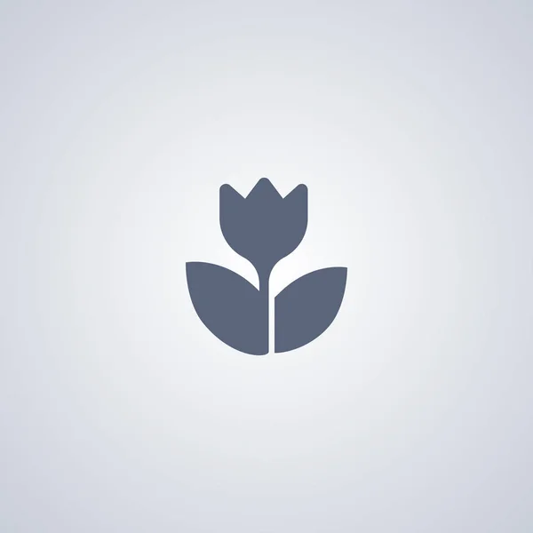 Ícone de macro, ícone de flor — Vetor de Stock