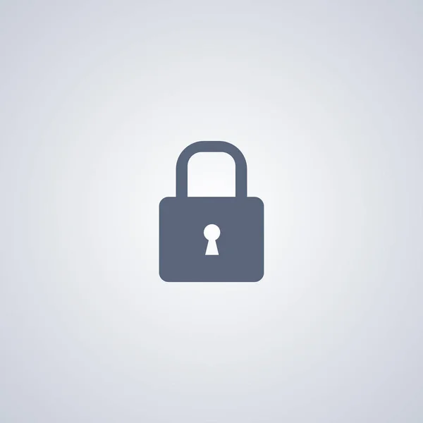 Lock icon, padlock icon — Stock Vector