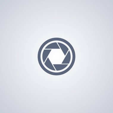 Diyafram vektör simge modu