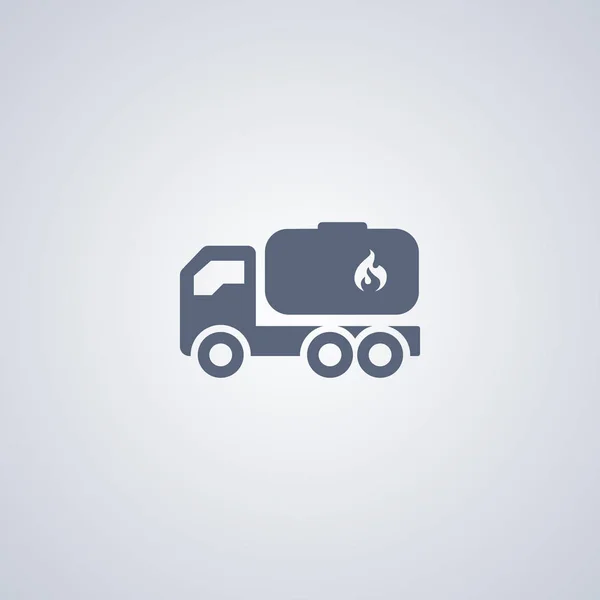 Benzine levering pictogram — Stockvector