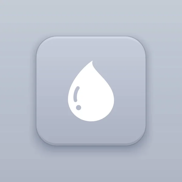 Droplet icon, Oil icon — Stock Vector