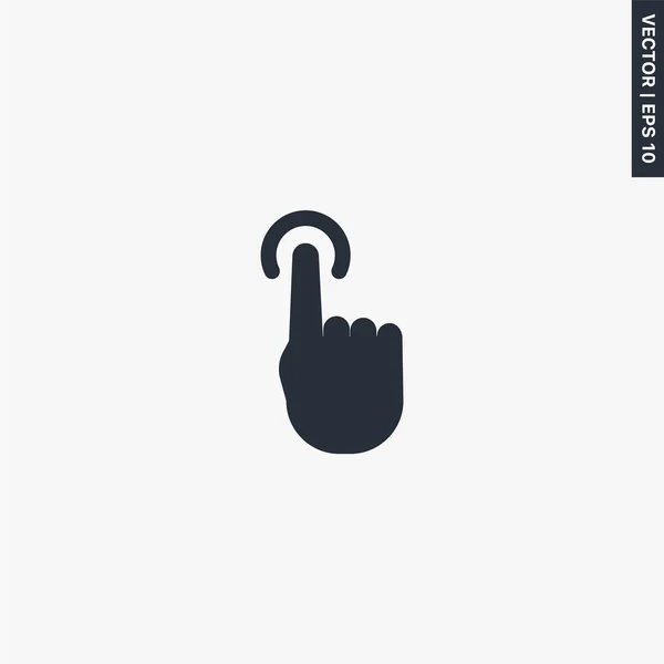 Gesture click icon — Stock Vector