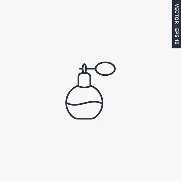 Parfüm Lineares Stilschild Für Mobiles Konzept Und Webdesign Symbol Logoabbildung — Stockvektor
