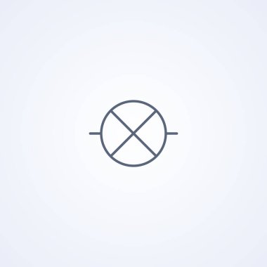 Beyaz arkaplanda en iyi vektör gri çizgi sembolü, Eps 10