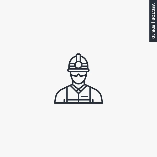 Segno Stile Lineare Concetto Mobile Web Design Simbolo Illustrazione Logo — Vettoriale Stock