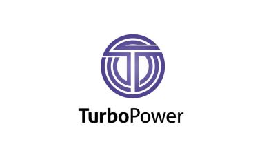 Turbo güç Logo şablonu