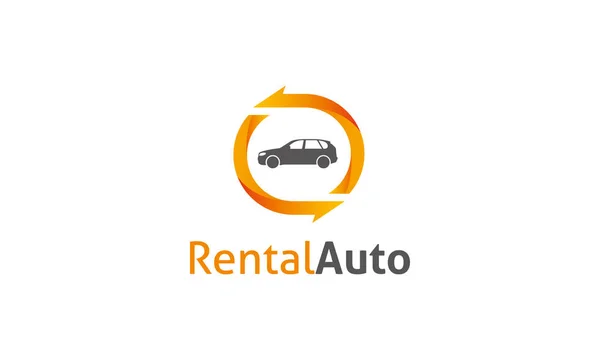 Rehtal Auto Logo Šablona — Stockový vektor