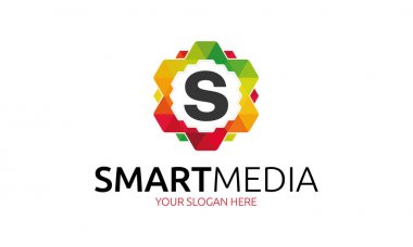 Acımak kitle iletişim araçları Logo şablonu