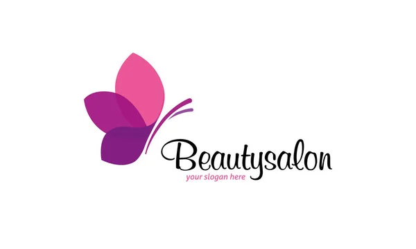 Beauty Salon Logo Template — Stock Vector