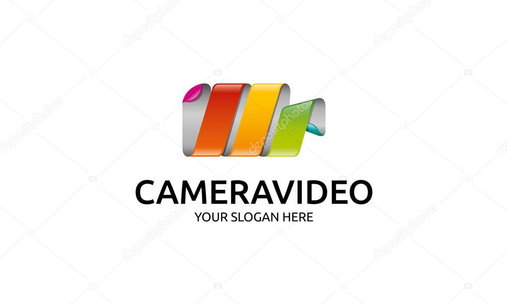 Camera Video Logo Template