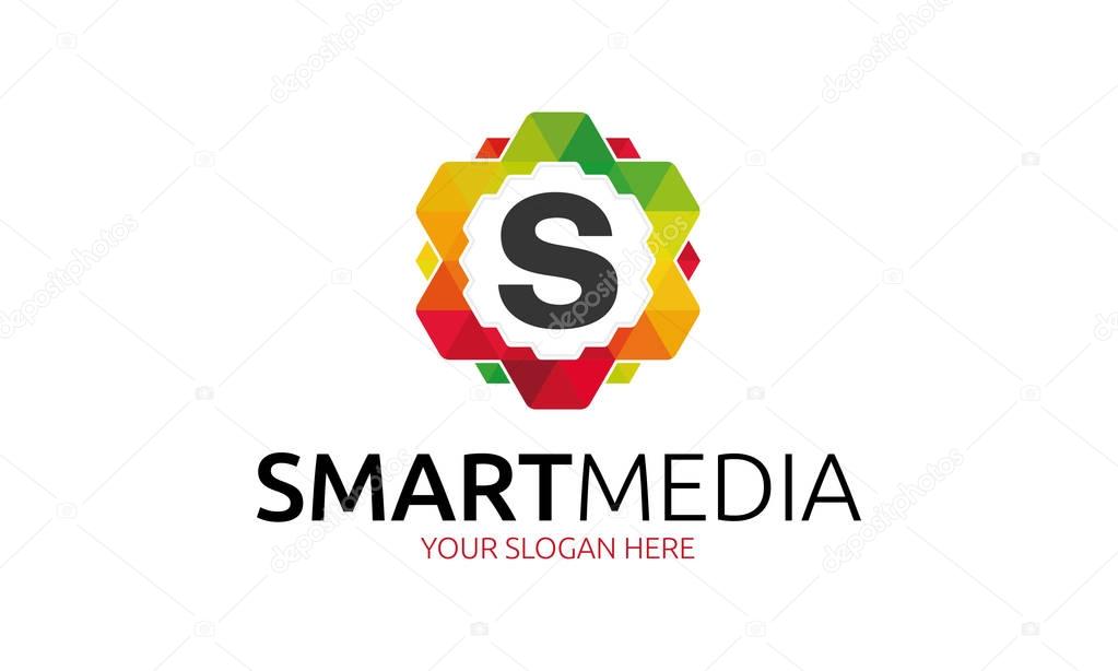 Smart Media Logo Template