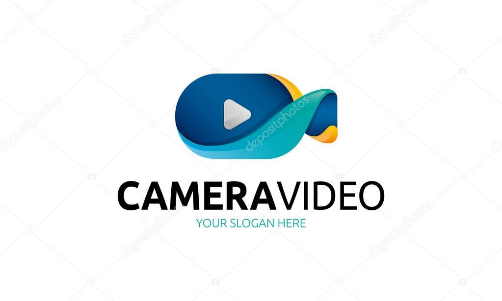 Camera Video Logo Template