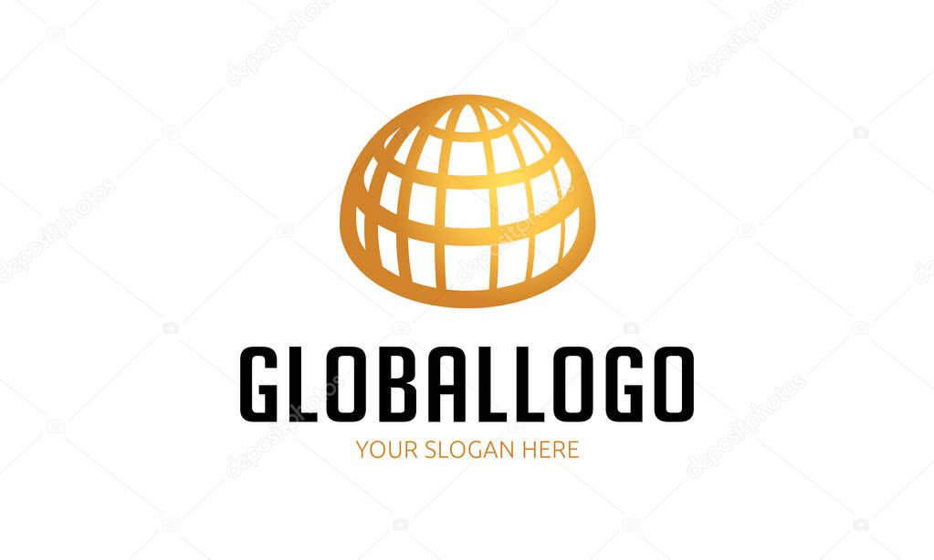 Global World Logo Template