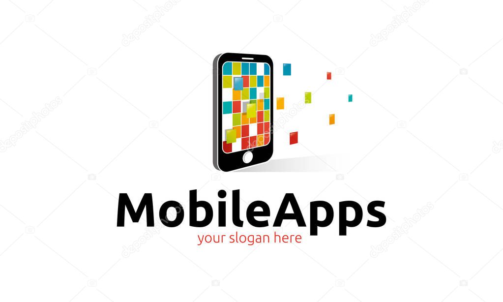 Mobile Apps Logo Template