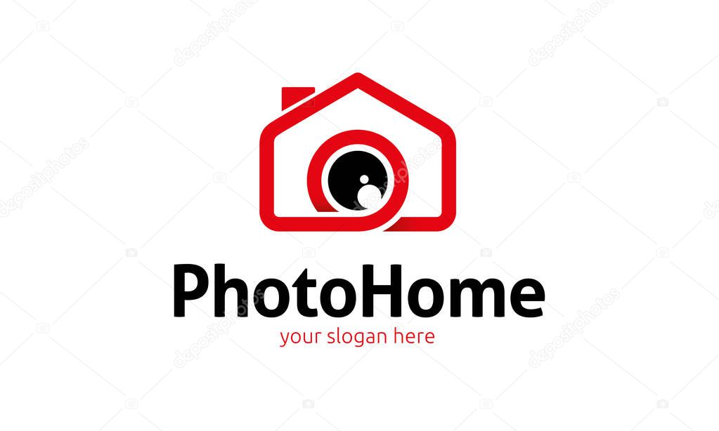 Photo Home Logo Template
