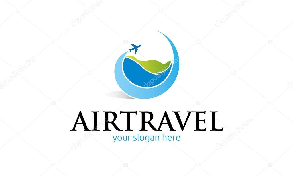 Air Travel Logo Template