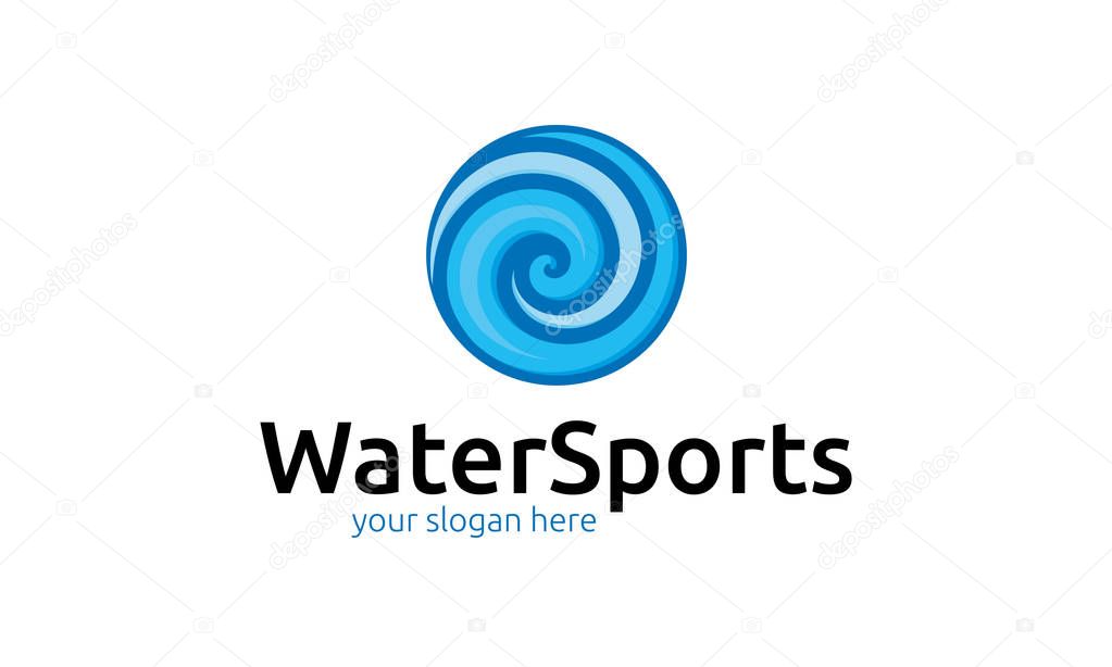 Water Sports Logo Template