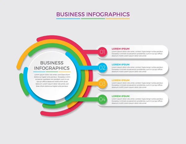 Infográfico Vetor Design Ícones Marketing Podem Ser Usados Para Layout —  Vetores de Stock