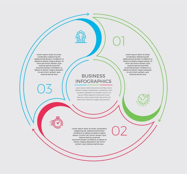 Vector Diseño Infográfico Los Iconos Marketing Pueden Utilizar Para Diseño — Vector de stock