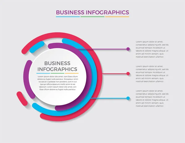 Infografik Design Vektor Und Marketing Symbole Können Für Workflow Layout — Stockvektor