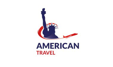Amerikan Seyahat Logosu Şablonu 