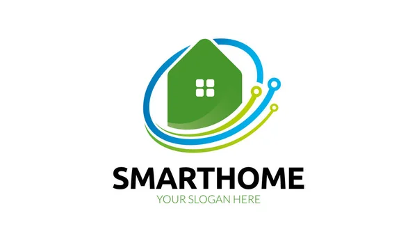 Smart Tech Home Вектор — стоковый вектор