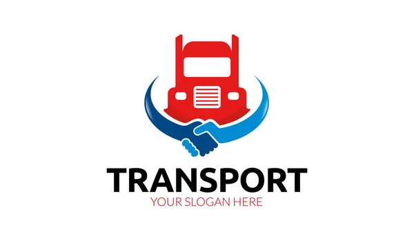 Szablon Logo Transportu Minimalistyczny Nowoczesny Szablon Logo — Wektor stockowy