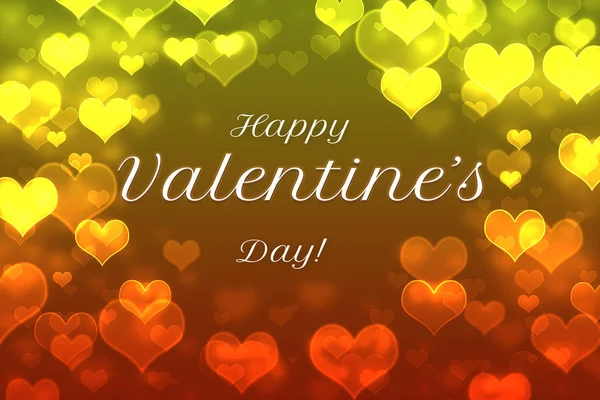Happy Valentine`s Day abstract background — Stock Photo, Image