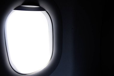 Uçak lombar beyaz alanı ile